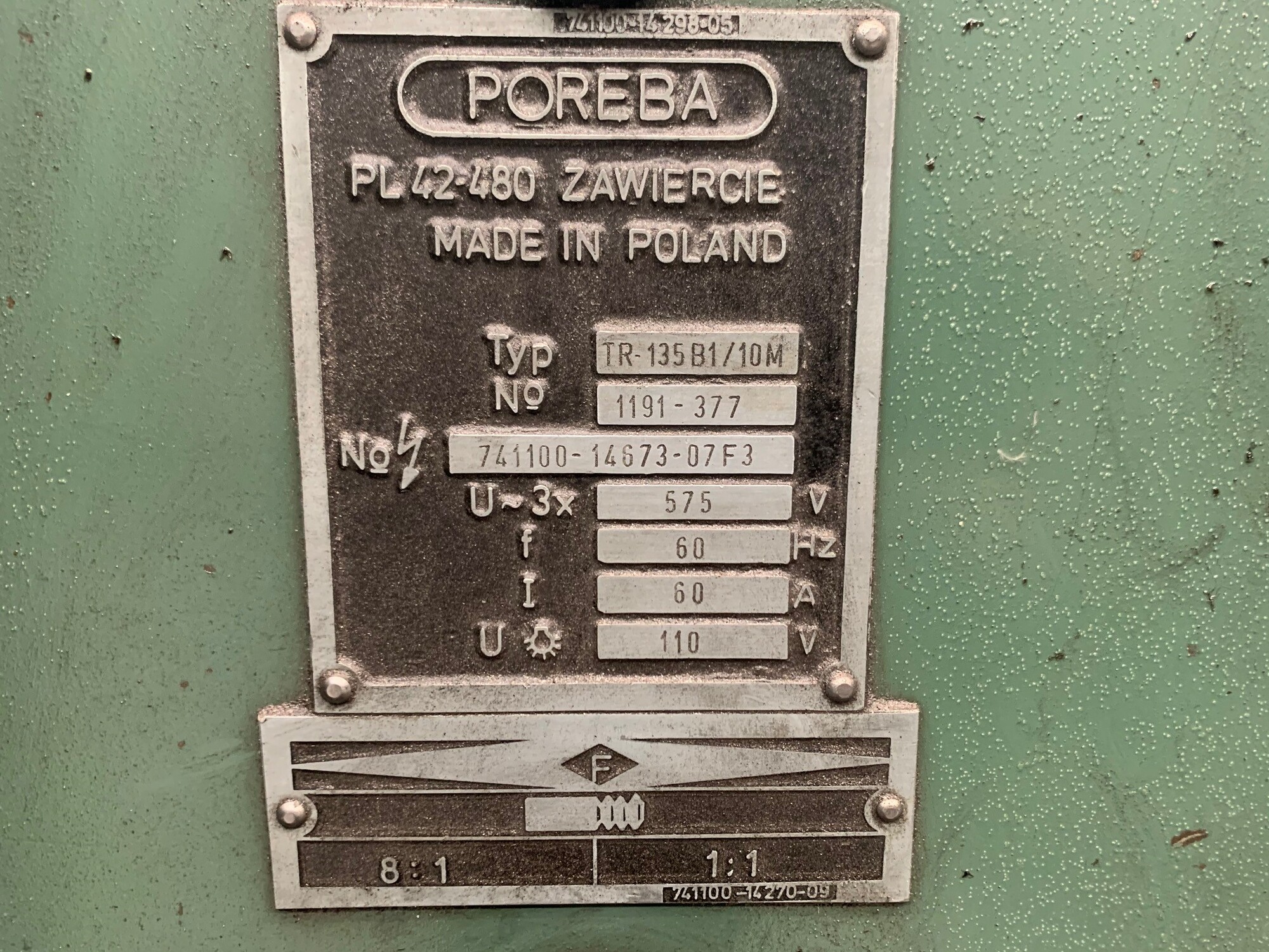 POREBA TR 135/10M Lathes, Engine | ESP Machinery Australia Pty Ltd