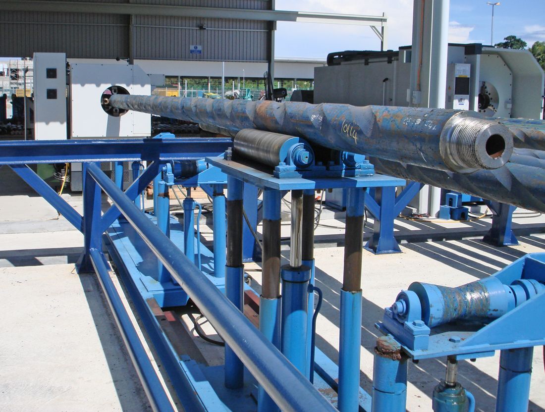 MEGABORE Drill Pipe Loading Lathes, Oil Field & Hollow Spindle | ESP Machinery Australia Pty Ltd